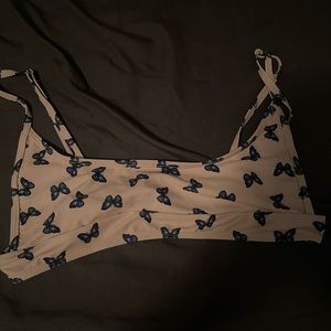 large women’s butterfly bikini top